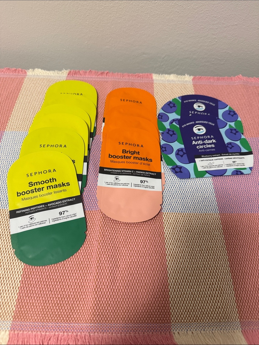 Sephora assorted eyemask bundle
